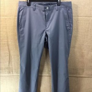 Bonobos Maide Golf Flat Front Gray Pants 36x34